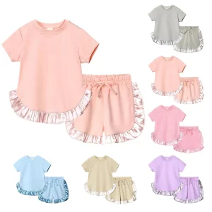 Girls short Sets Cotton
