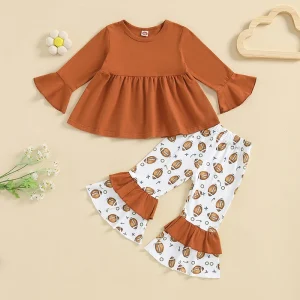 Girl's football outfit