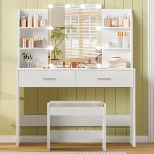 Vanity with Mirror & Lights