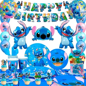 Stitch Birthday Decoration, 116pcs