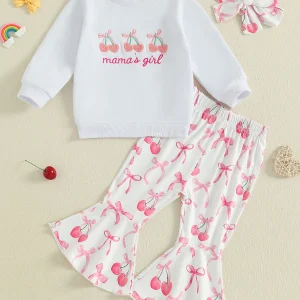 Cherry Sweatshirt / Pants / Bow