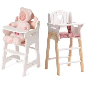 Wooden Doll High Chair