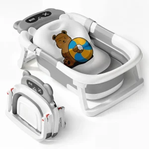 Baby Tub With Cushion And Thermometer